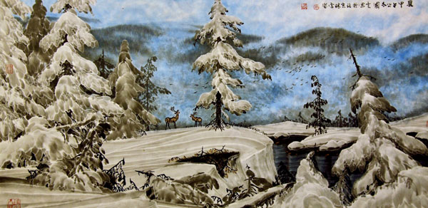 《净土家园》中国画展在珠海举行
